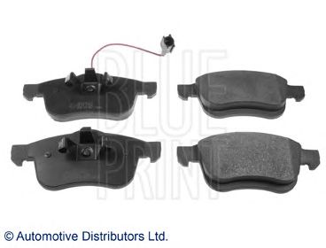 BLUE PRINT ada104267 -  Комплект тормозных колодок, дисковый тормоз